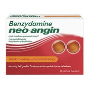 Benzydamine neo-angin smak miodowo-pomarańczowy, 3 mg, pastylki, 20 szt. https://azcdn.doz.pl/image/d/product/d1c6eaaa-scale-180x180.png