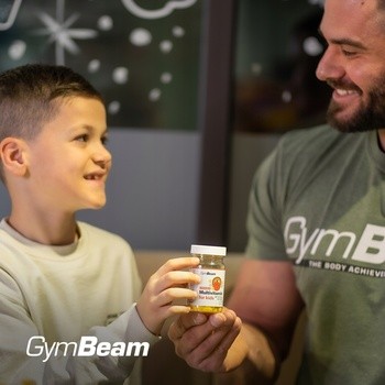 GymBeam Multiwitamina do ssania dla dzieci, tabletki, 120 szt.