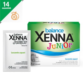 Xenna Balance Junior, proszek w saszetkach, do sporządzania roztworu doustnego, 14 x 5 g