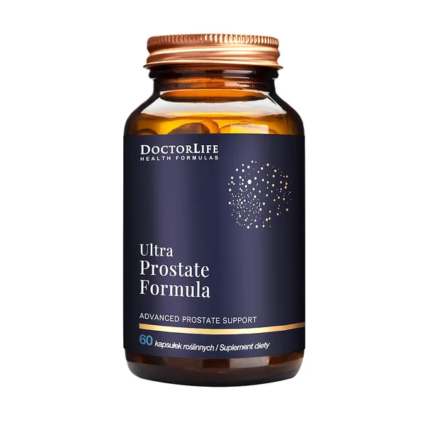 Экстракт сереноя Doctor Life Ultra Prostate Formula 320 мг с маслом тыквы, для мужчин, 60 капсул