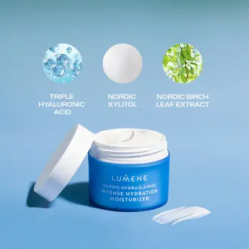 Lumene Nordic Hydra [Lähde] Intense Hydration Moisturizer, krem intensywnie nawilżający, 50 ml