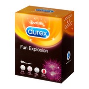Durex Fun Explosion, prezerwatywy,  40 szt.