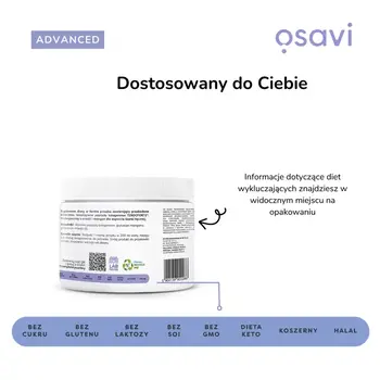 Osavi Kolagen Ścięgna i Więzadła, proszek, 150,9 g (30 porcji)