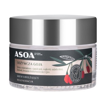 Asoa, krem nawilżający, Odżywcza Goja, 50 ml