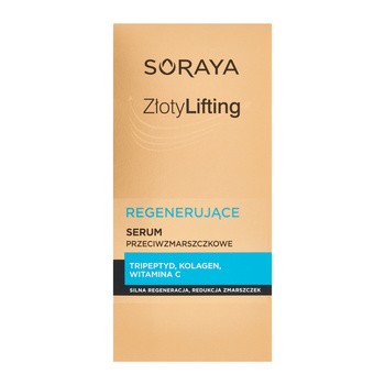 Soraya Złoty Lifting, regenerujące serum przeciwzmarszczkowe, 30 ml