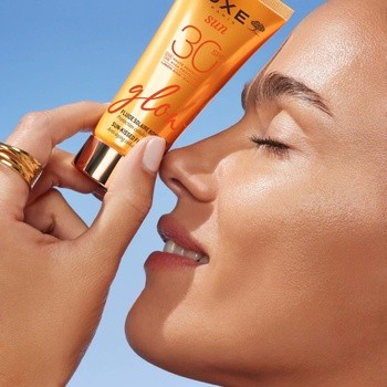 Nuxe Sun Glow, fluid z efektem skóry muśniętej słońcem, SPF 30, 40 ml