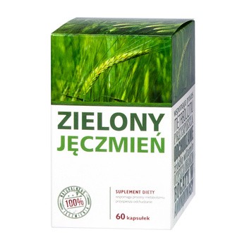 Zielony Jęczmień, kapsułki, 60 szt. (ES Medical)