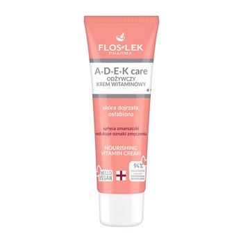Flos-Lek A+D+E+K Care, odżywczy krem witaminowy, 50 ml