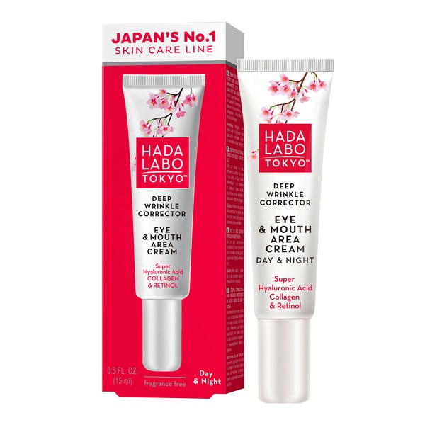 Hada Labo Tokyo Hada Labo Tokyo Red, krem na najgłębsze zmarszczki okolic oczu i ust, 15 ml — Inhaltsstoffe und Bewertung