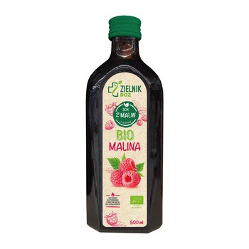 ZIELNIK DOZ BIO Malina, sok, 500 ml