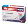Ascalcin Plus o smak malinowy, proszek musujący, 10 saszetek