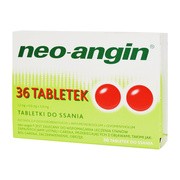 Neo-Angin, 1,2 mg+0,6 mg+5,9 mg, tabletki do ssania, 36 szt.
