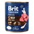 Brit Premium by Nature, pełnoporcjowa karma mokra dla psów dorosłych w puszce, wołowina z flakami, 800 g