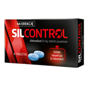 Silcontrol, 25 mg, tabletki powlekane, 4 szt.