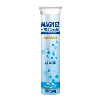 Magnez + Vit.B complex, tabletki musujące, 20 szt