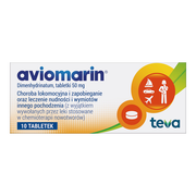 Aviomarin, 50 mg, tabletki, 10 szt.