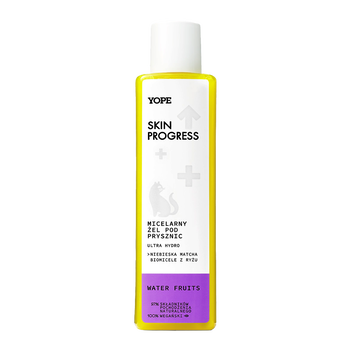 Yope Skin Progress, Water Fruits, micelarny żel pod prysznic, 200 ml