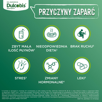 Dulcobis, 5 mg, tabletki dojelitowe, 40 szt.