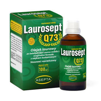 Asepta Laurosept Q73, olejek w kroplach, 100 ml