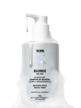 Yope Blonde my hair, szampon do włosów blond i rozjaśnianych, 300 ml