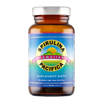 KENAY Spirulina Pacifica hawajska, 500 mg, tabletki, 120 szt.