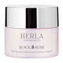 Herla Black Rose, intensywnie odbudowujący krem przeciwstarzeniowy na noc, 50 ml