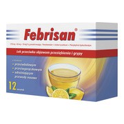 alt Febrisan, proszek musujący o smaku cytrynowym, 5 g, saszetki, 12 szt.
