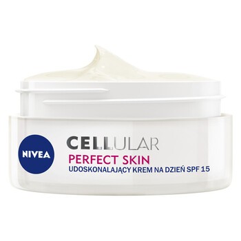 Nivea Cellular Perfect Skin, udoskonalający krem na dzień, SPF 15, 50 ml