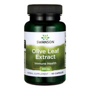 Swanson Olive Leaf Extract, 500 mg, kapsułki, 60 szt.