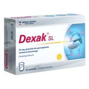 Dexak SL, 25 mg, granulat do sporządzenia roztworu doustnego w saszetkach, 20 szt.