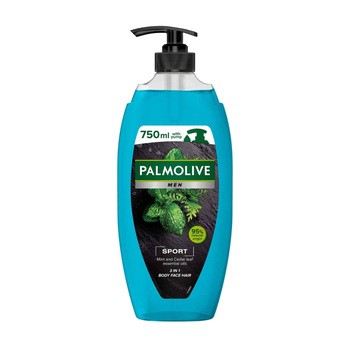 Palmolive Men Sport, żel pod prysznic 3w1, 750 ml