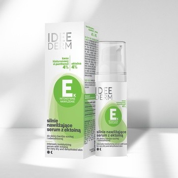 Idee Derm, silnie nawilżające serum z ektoiną, 30 ml