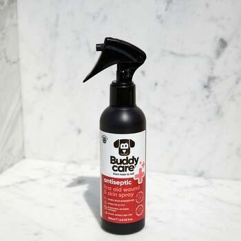 Buddycare, spray antyseptyczny do pierwszej pomocy na rany i skórę dla zwierząt, 200 ml