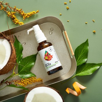 Aura Herbals Witamina D3 2000 IU + K2 Vegan, krople, 50 ml