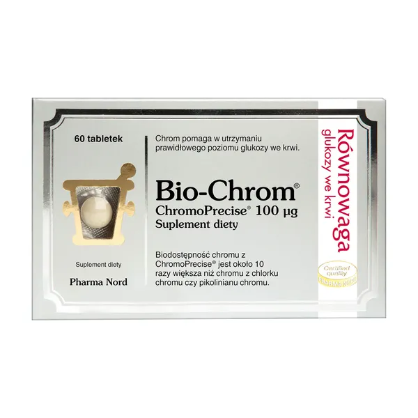 Chrom 100 µg 60 tabletek [Pharma Nord]
