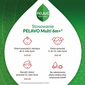 Pelavo Multi 6m+, płyn, 20 ml