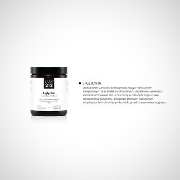 LABS212 L-glycine, proszek, 90 g