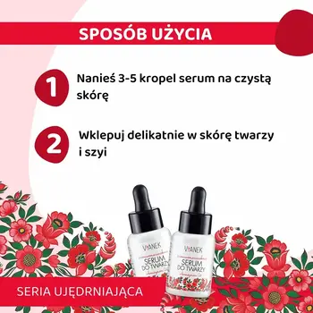 Vianek, przeciwzmarszczkowe serum z koenzymem Q10, 30 ml
