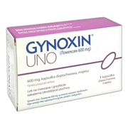 Gynoxin Uno, 600 mg, kapsułki dopochwowe miękkie, (import równoległy, InPharm), 1 szt.