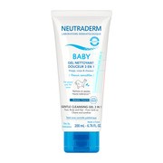 alt Neutraderm Baby, delikatny żel do mycia 3 w 1, 200 ml