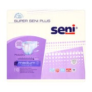 alt Super Seni Plus, pieluchomajtki dla dorosłych, rozmiar M, 10 szt.