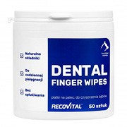 Recovital Dental Finger Wipes, chusteczki do czyszczenia zębów dla zwierząt, 50 szt. https://azcdn.doz.pl/image/d/product/2074e579-scale-180x180.png