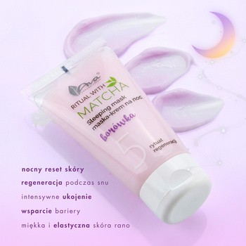 AVA Ritual with Matcha, maska-krem na noc, 50 ml