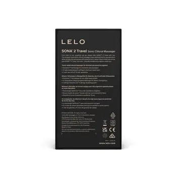 Lelo Sona 2 Travel Pink, kompaktowy soniczny stymulator łechtaczki, 1 szt.