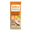 Dobra Kaloria, baton kokos i nuta pomarańczy bez dodatku cukru, 35 g