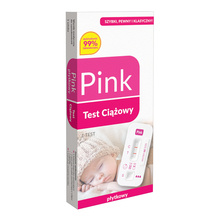 Domowe Laboratorium, Pink Płytkowy test ciążowy, 1 szt.