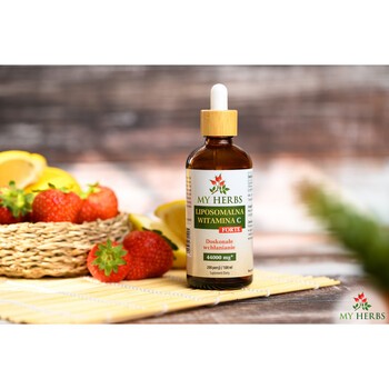 My Herbs Liposomalna Witamina C Forte, krople, 100 ml