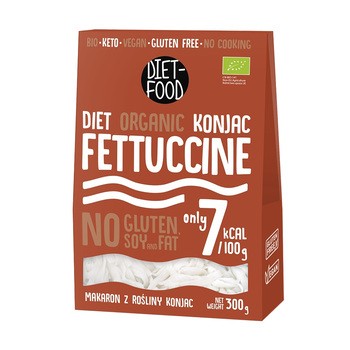 Diet-Food, bio makaron konjac shirataki, fettuccine, 300 g