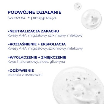 Farmona Tutti Frutti #PeachBlossom, dezodorant kwasowy AHA, bez soli aluminium, 50 ml