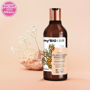 my'BIO, odżywczy żel pod prysznic, emolientowy, 500 ml